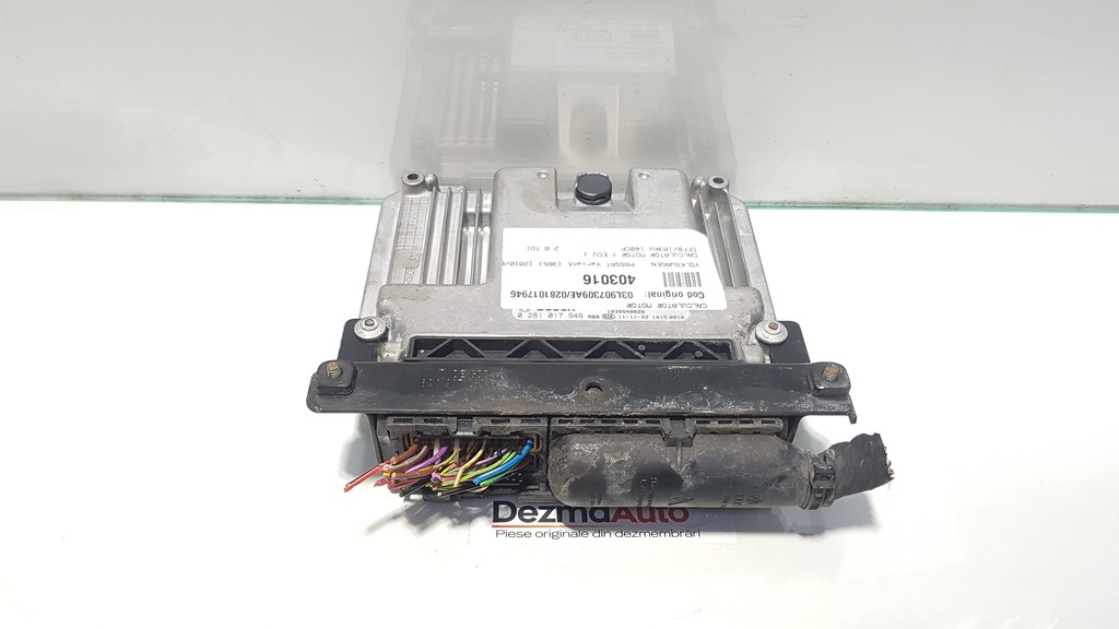 Calculator motor, Vw Passat Variant (Fabr 2010/08 - 2014) 2.0 tdi, 03L907309AE (id:403016)
