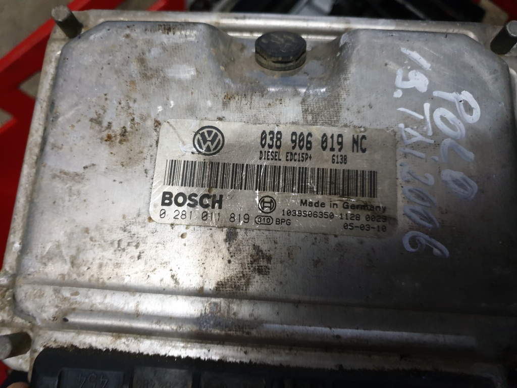 Calculator Motor Vw Polo 1.9TDI AXR 101cp 2006 cod 038906019NC