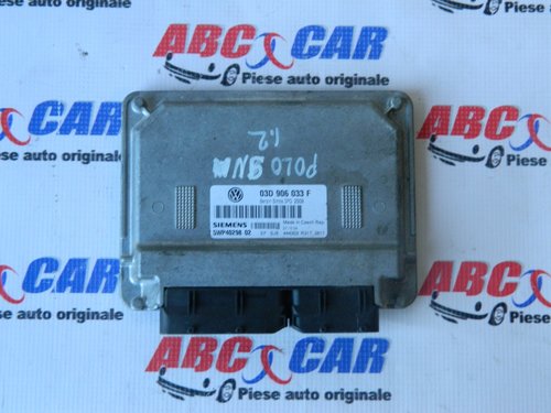 Calculator Motor VW Polo 9N model 2004 - 2008 1.2 Benzina cod: 03D906033F / 5WP4029802