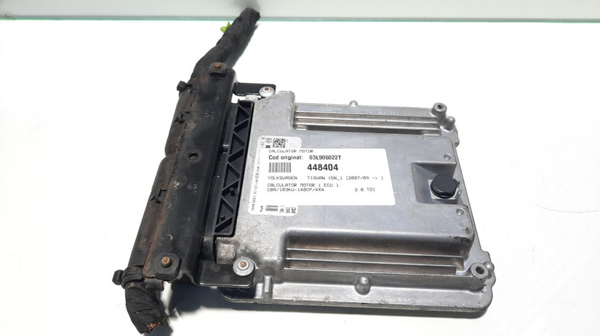 Calculator motor, Vw Tiguan (5N) [Fabr 2007-2016] 2.0 tdi, CBA, 03L906022T (id:448404)