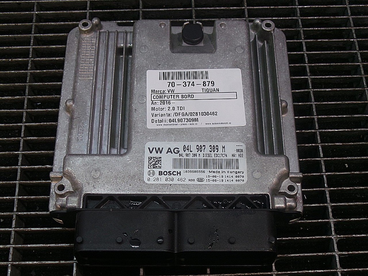 CALCULATOR MOTOR VW TIGUAN TIGUAN 2.0 TDI - (2016 2020)
