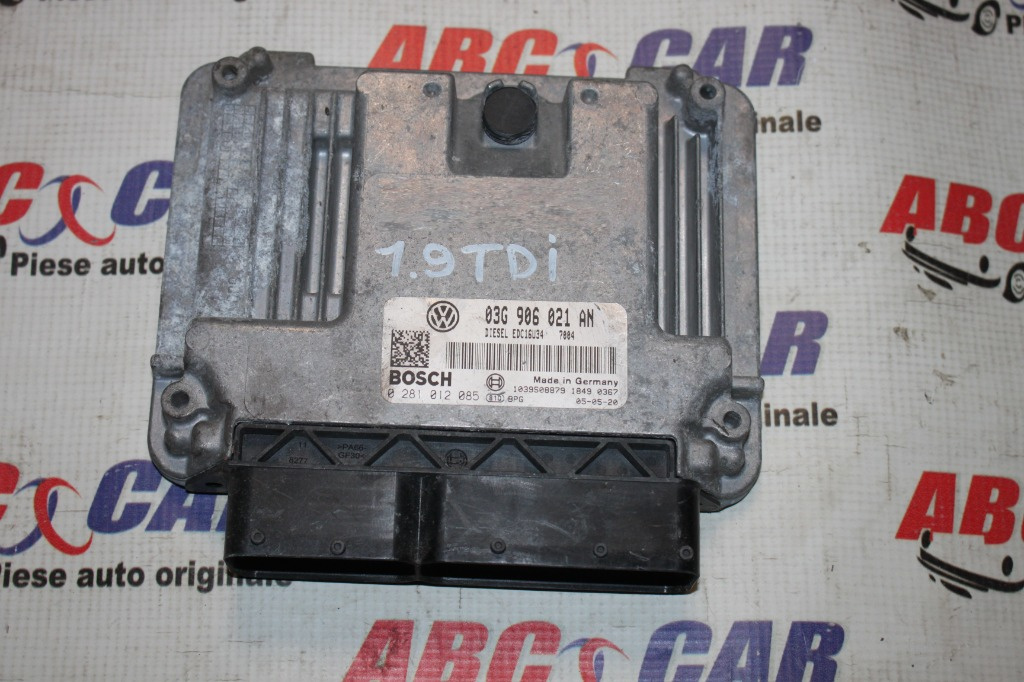 Calculator motor VW Touran 1 2003-2009 1.9 TDI 03G906021AN, 0281012085