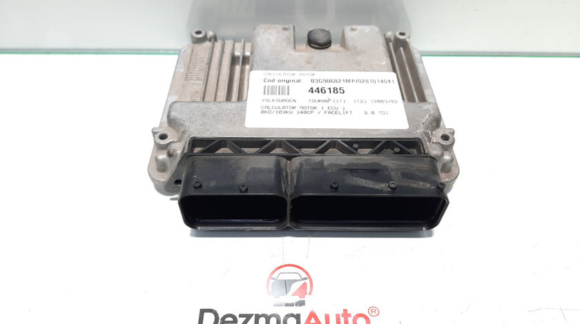 Calculator motor, Vw Touran (1T1, 1T2) [Fabr 2003-2010] 2.0 tdi, BKD, 03G906021MP, 0281014041 (id:446185)