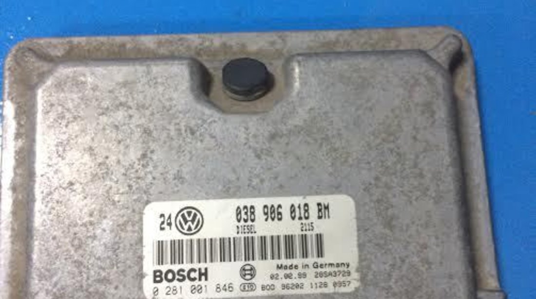 Calculator motor VW Volkswagen Golf 4 1.9 TDI AHF an 1997 - 2004 cod 038906018BM