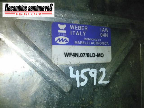 Calculator Motor WEBER FIAT TIPO WF4N.07 8LD-MO / WF4N 07 8LD MO / WF4N078LDMOWF4N.07 8LD-MO / WF4N ...