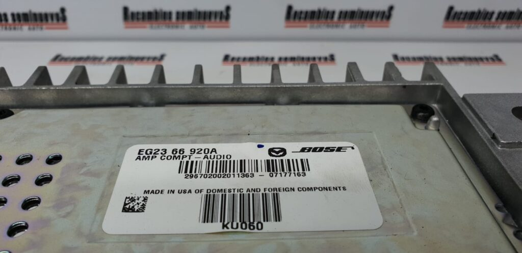 Calculator MULTIMEDIA BOSE MAZDA CX-7, EG23 66 920A / EG2366920A,