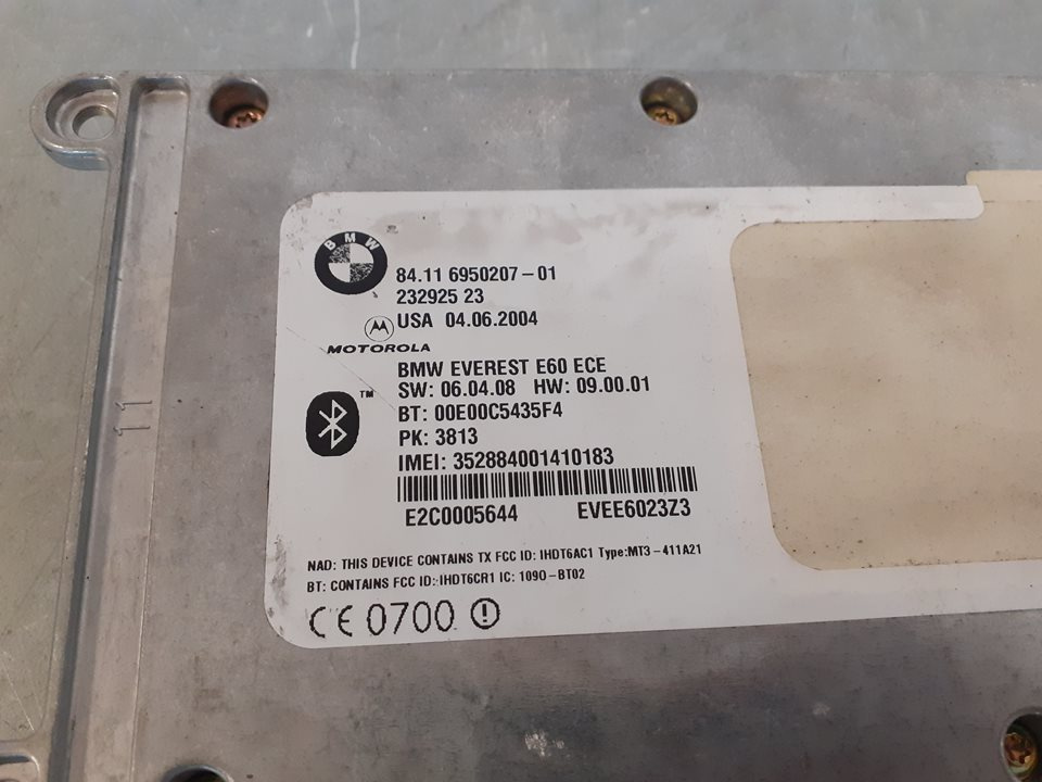 Calculator MULTIMEDIA MOTOROLA BMW E60 8411 6950207 01 / 8411695020701 / 232925 23 / 232925238411 6950207 01 / 8411695020701 / 232925 23 / 23292523