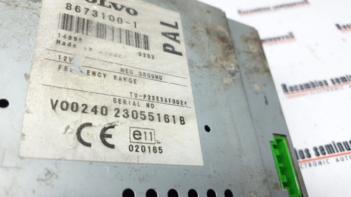 Calculator navigatie VOLVO VOLVO V70 8673100-1 / 8673100 1 / 86731001 / TU P23E3AF0024 / TUP23E3AF00...