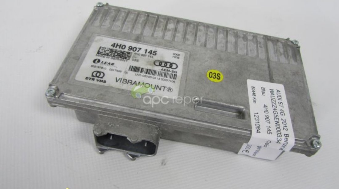 Calculator Night Vision Original Audi A8 4H A7 A6 4G cod 4H0907145