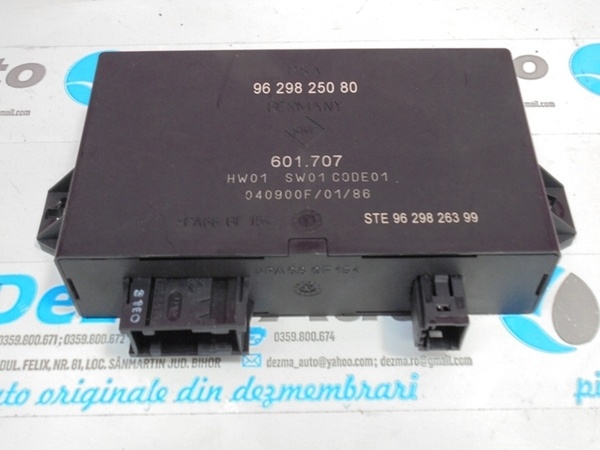 Calculator parcare 9629825080, Peugeot 607 (9D, 9U) (id:116848)