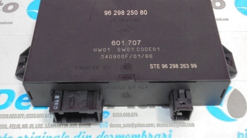 Calculator parcare 9629825080, Peugeot 607 (9D, 9U) (id:116848)