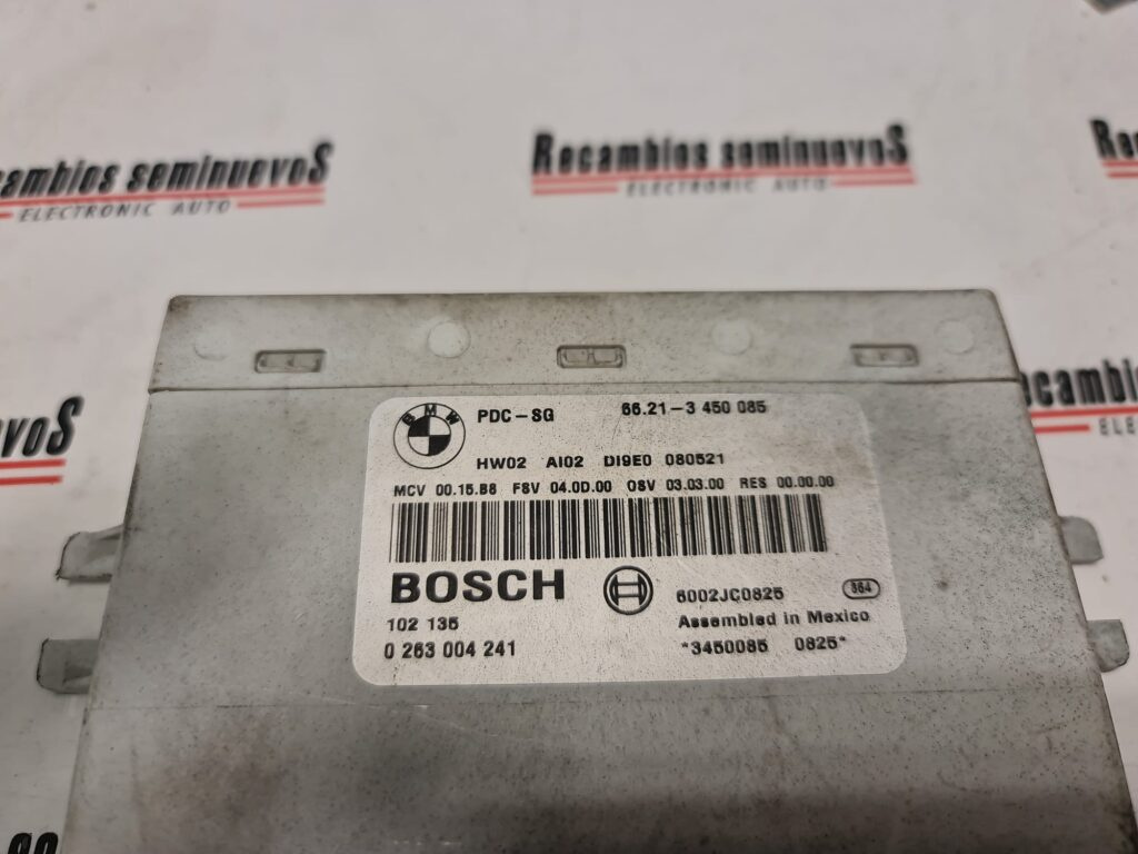 Calculator parcare BOSCH MINI MINI COOPER 0 263 004 241 / 0263004241 / 66213450085 / 6002JC0825 / 102135 / PDC SG / PDCSG0 263 004 241 / 0263004241 / 66213450085 / 6002JC0825 / 102135 / PDC SG / PDCSG