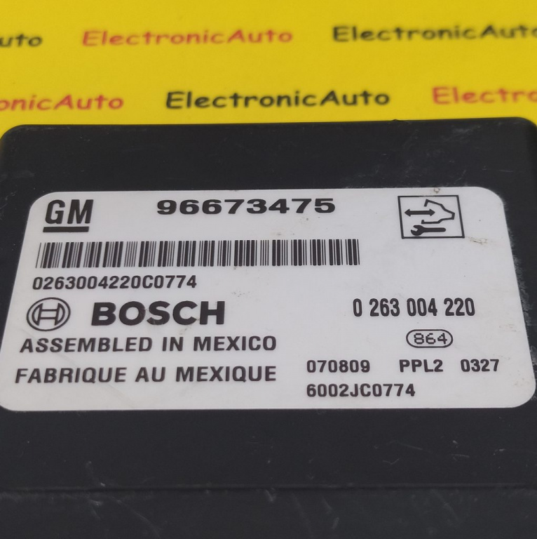 Calculator parcare BOSCH OPEL ANTARA 0 263 004 220 / 0263004220 / 966734750 263 004 220 / 0263004220 / 96673475