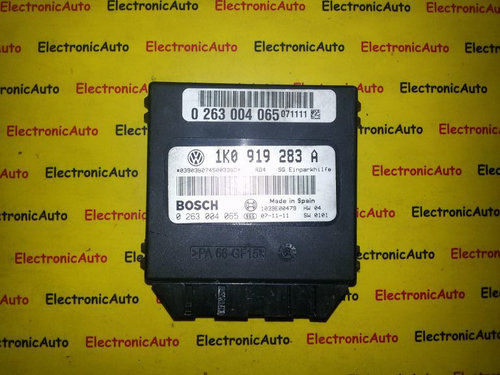 Calculator parcare BOSCH VOLKSWAGEN TOURAN 1K0 919 283 A / 1K0919283A / 0 263 004 065 / 02630040651K...