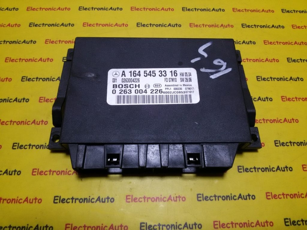 Calculator parcare Mercedes ML A1645453316, 0263004226