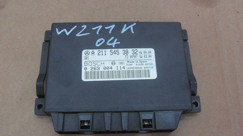 CALCULATOR PARCARE MERCEDES W211 COD A2115453832