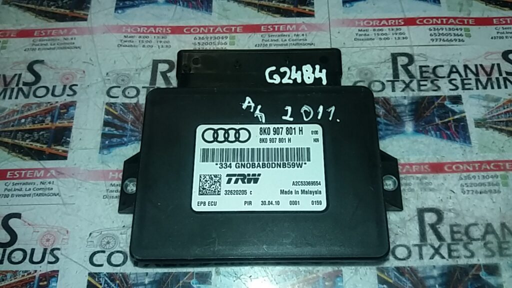 Calculator parcare TRW AUDI A3 8K0 907 801 H / 8K0907801H / 32620205 C / 32620205C8K0 907 801 H / 8K0907801H / 32620205 C / 32620205C