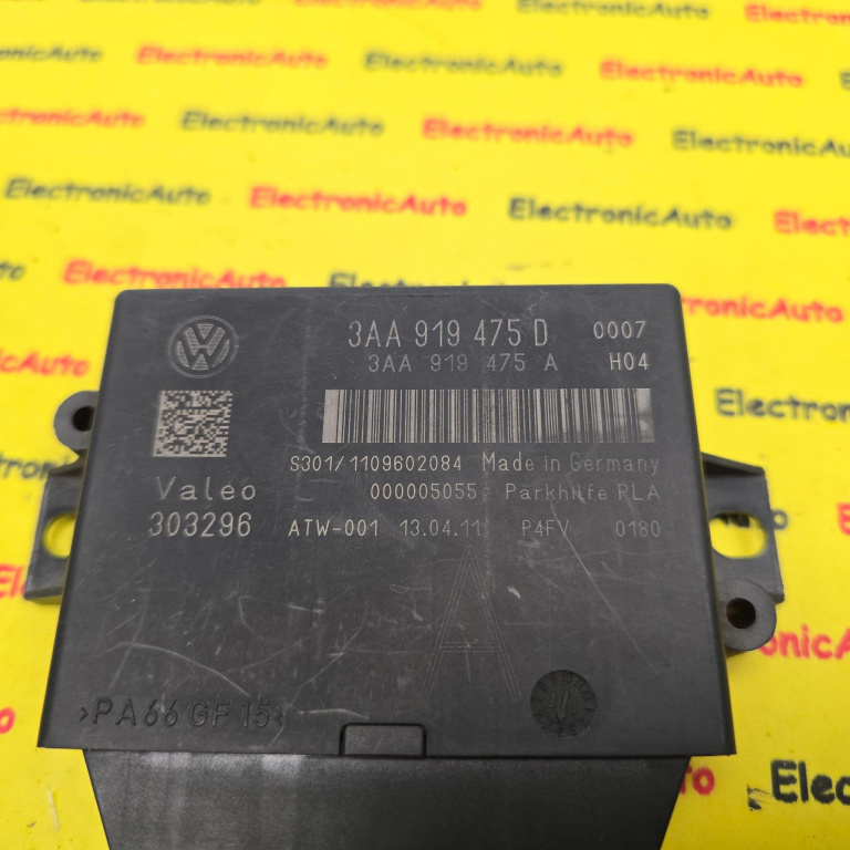 Calculator parcare VOLKSWAGEN TIGUAN, 3AA919475D, 3AA919475A, 303296,