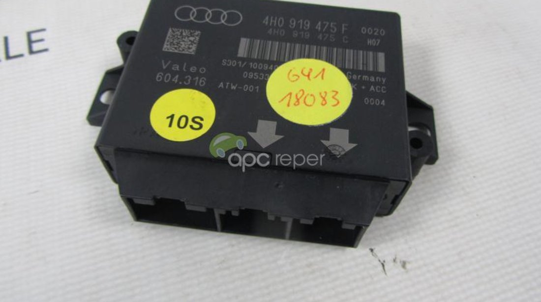 Calculator Parctronic Audi A6 4G, A7 4G, A8 4H 4H0 919 475 F original