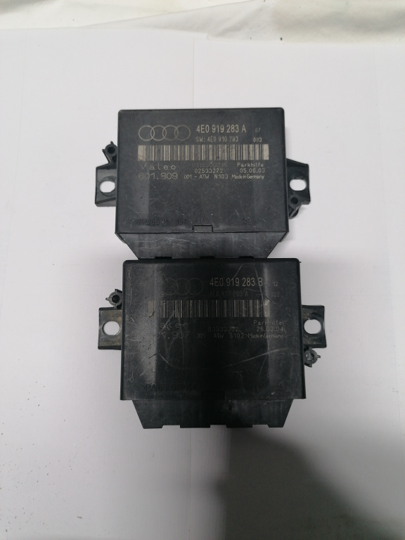 Calculator Parktronic Audi A8 (2002-2009) [4E] D3 3.0 Motorina 2007, 4E0919283B / 4E0919283C