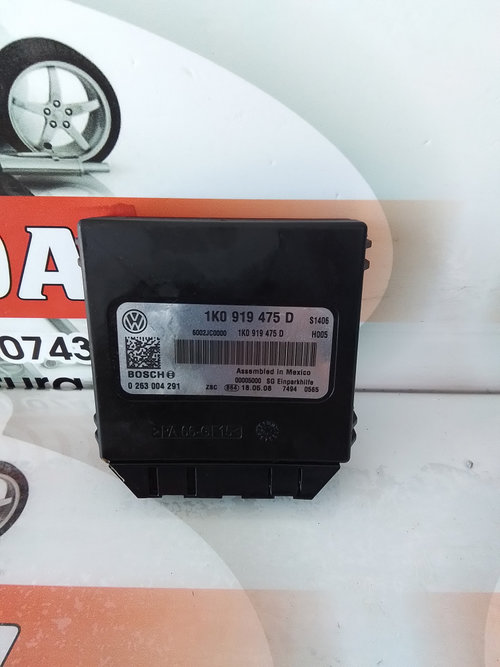Calculator Parktronic Volkswagen Touran facelift (2006-2010) 2.0 Motorina 2008, 1K0919475D