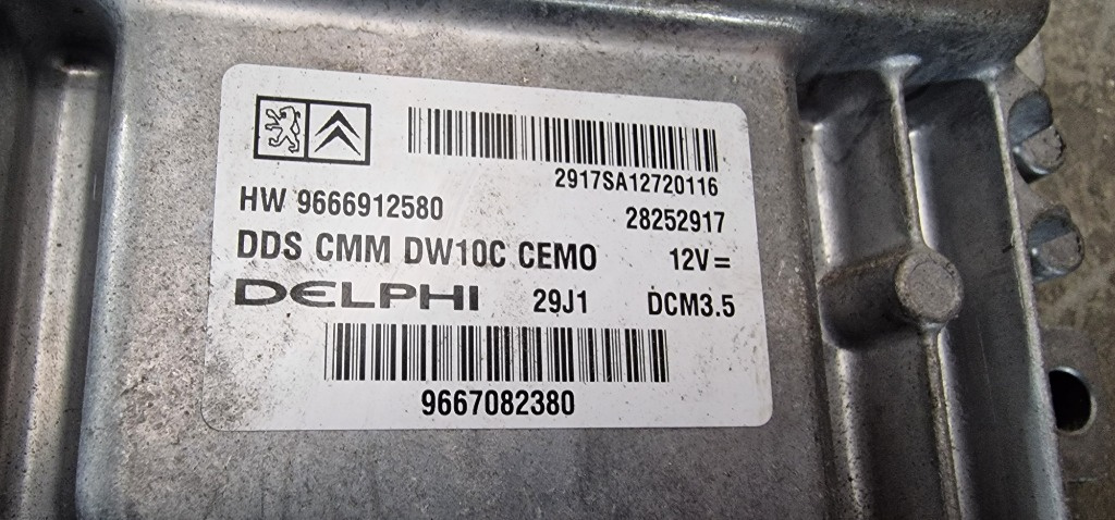 Calculator Peugeot 508 2.0 hdi cod 9666912580