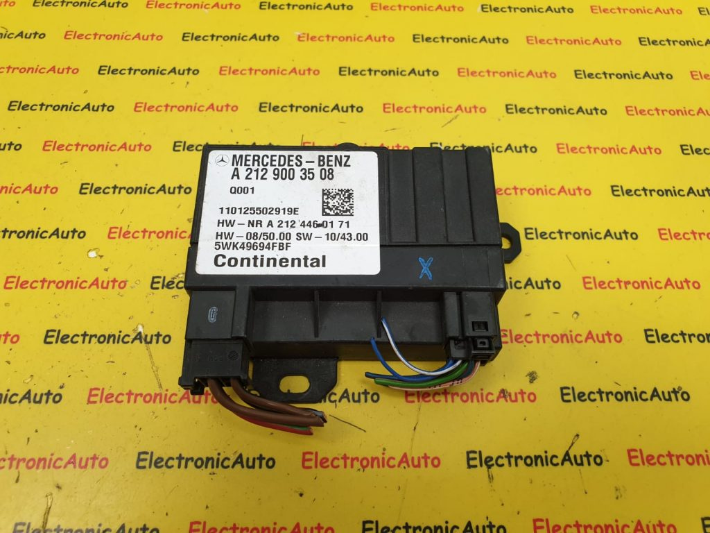 Calculator Pompa Alimentare Mercedes E GLK-Klasse Sprinter, A2129003508, Q01