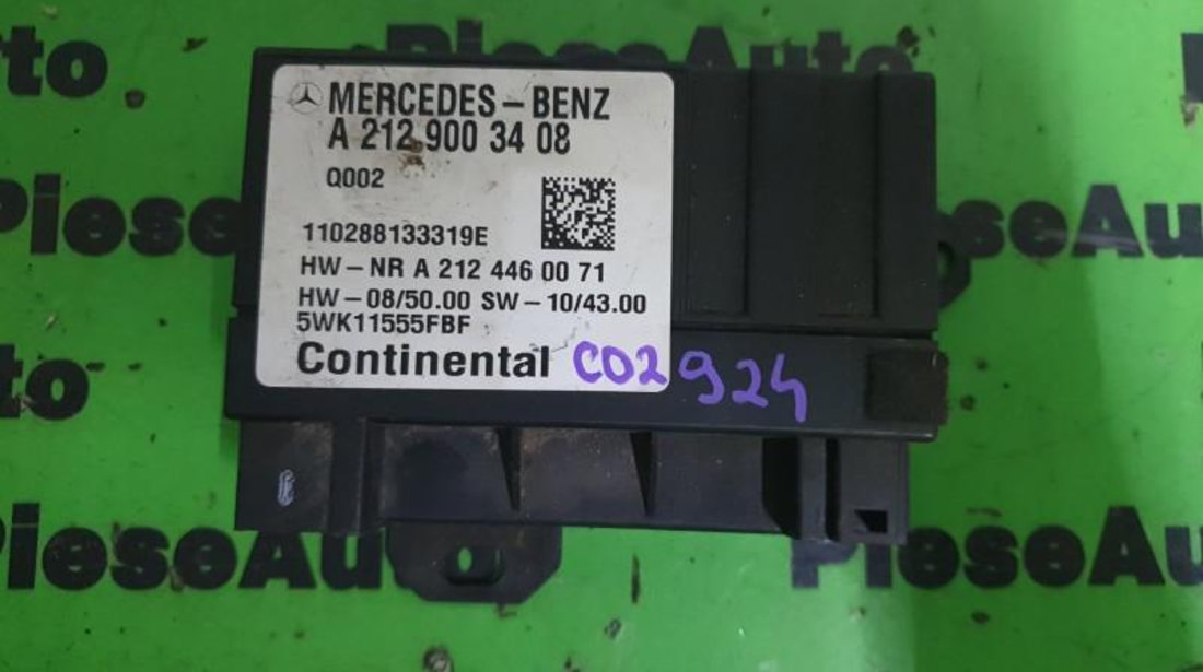 Calculator pompa combustibil Mercedes C-Class (2007->) [W204] a2129003408