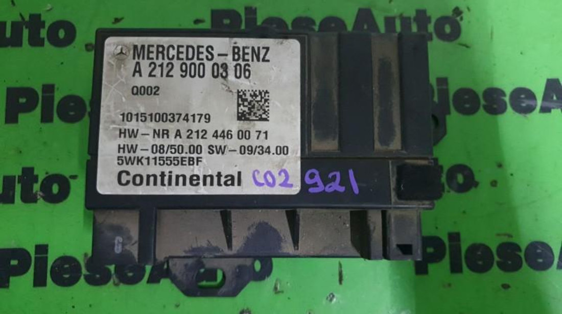 Calculator pompa combustibil Mercedes C-Class (2007->) [W204] a2129000306