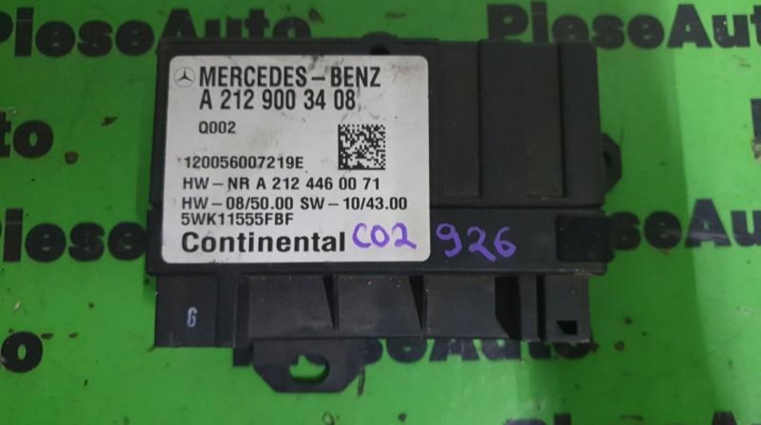 Calculator pompa combustibil Mercedes C-Class (2007->) [W204] a2129003408