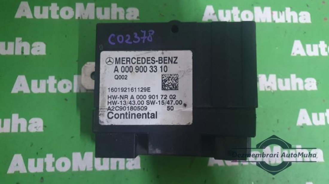 Calculator pompa combustibil rezervor Mercedes E-Class (2016->) [W213] a0009003310