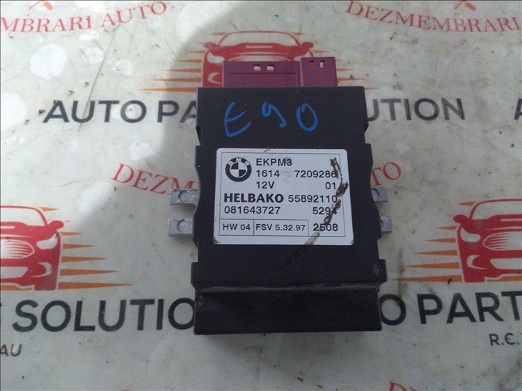 Calculator pompa motorina BMW E 90