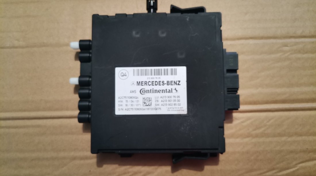 Calculator pompa vacuum Mercedes E-Class W213 / W257 cod A2139007605 / A2139010500 / A2139028502