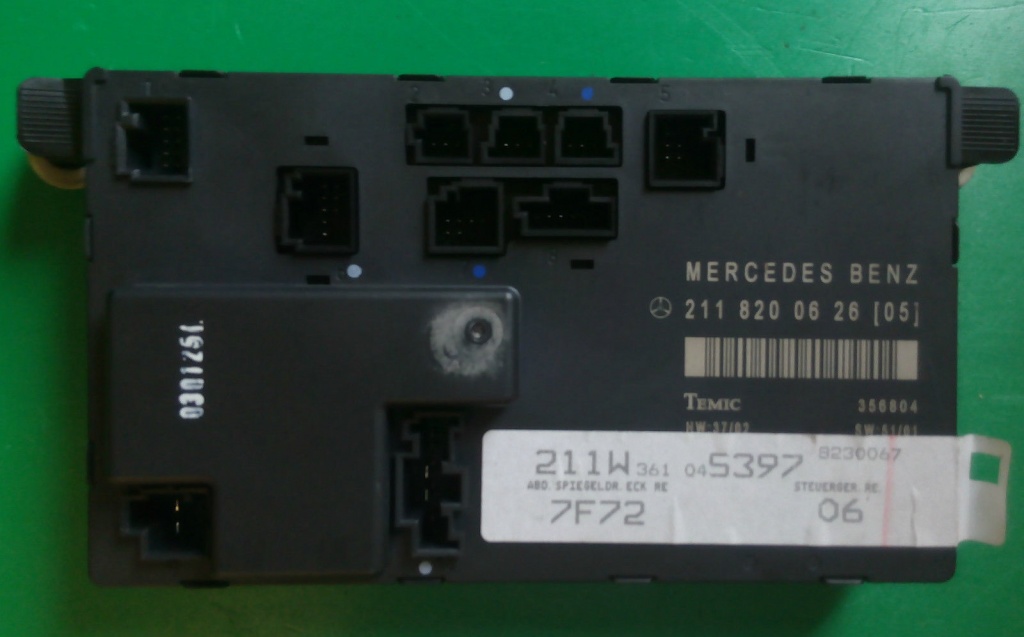 Calculator portiera dreapta spate Mercedes E Class W211, A2118200626