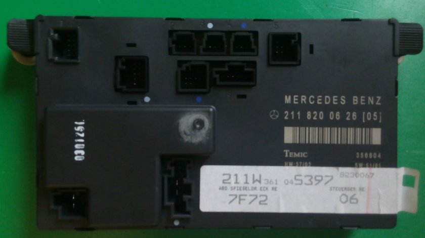Calculator portiera dreapta spate Mercedes E Class W211, A2118200626
