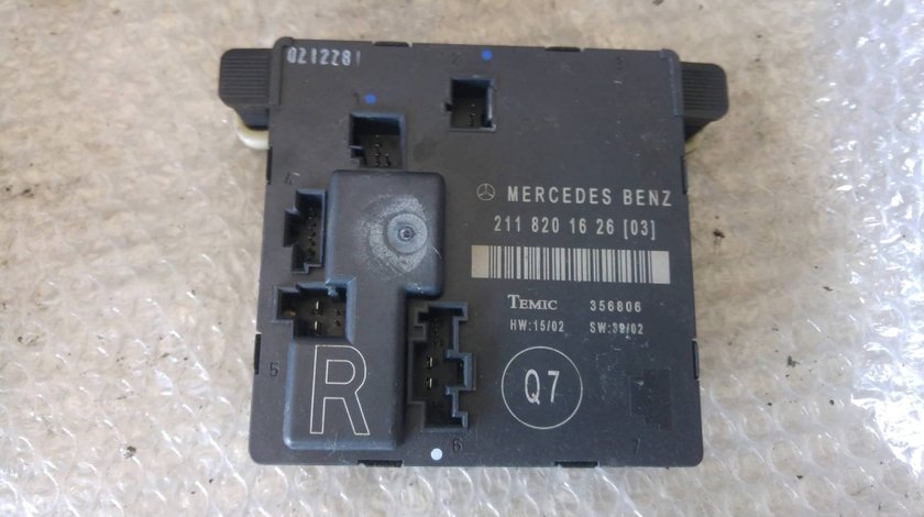 Calculator portiera dreapta spate mercedes e-class w211 2005 2118201626