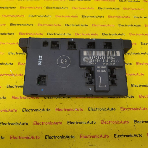 Calculator Portiera Stanga-Fata Mercedes-Benz C-Class, 2038201585