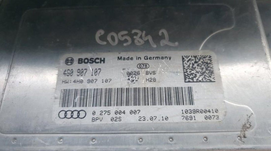 Calculator procesare imagini Audi A8 (2009->) [4H_] 0275004007