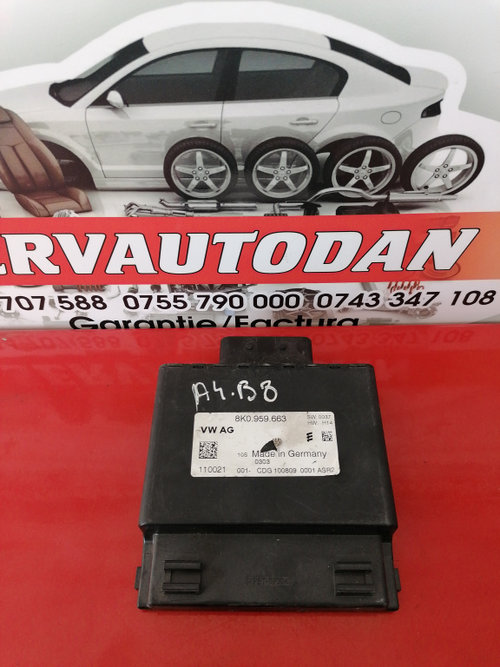 Calculator reglare tensiune Audi A4 facelift (2011-2015) [B8] 2.0 Motorina 2012, 8K0959663 / 8K09596...