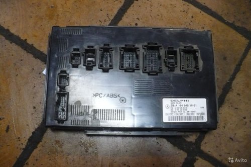 CALCULATOR SAM SPATE MERCEDES ML W164, GL X164, R W251 A1645401901