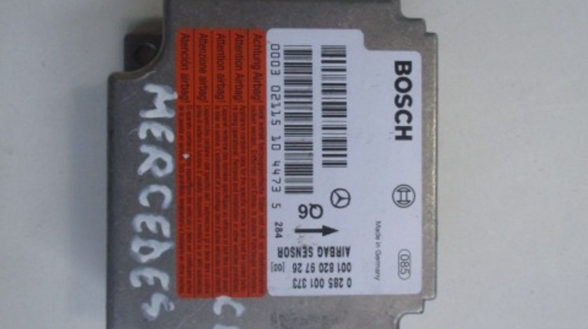 CALCULATOR / SENZOR AIRBAG COD 0018209726 MERCEDES CLK C209 FAB. 2002 - 2009