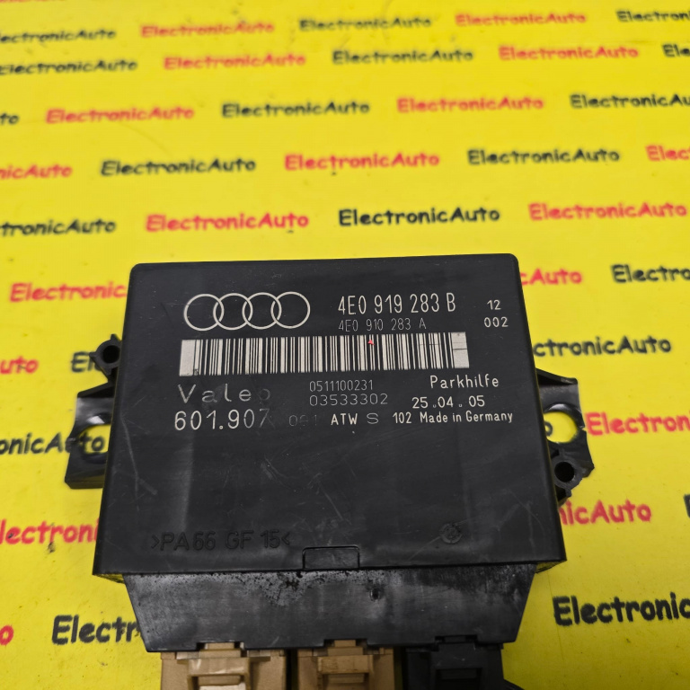 Calculator senzor parcare Audi A8 4E0919283B, 4E0910283A, 601907