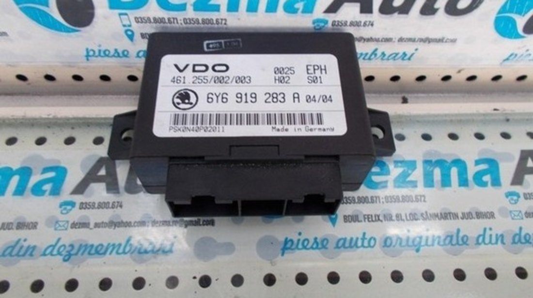 Calculator senzor parcare Skoda Octavia, 6Y6919283A