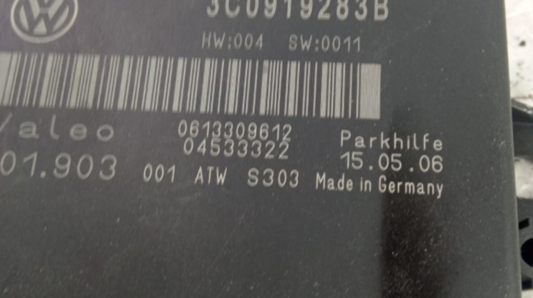 Calculator senzori de parcare 3c0919283b Volkswagen VW Passat B6 [2005 - 2010] 2.0 tdi BMP