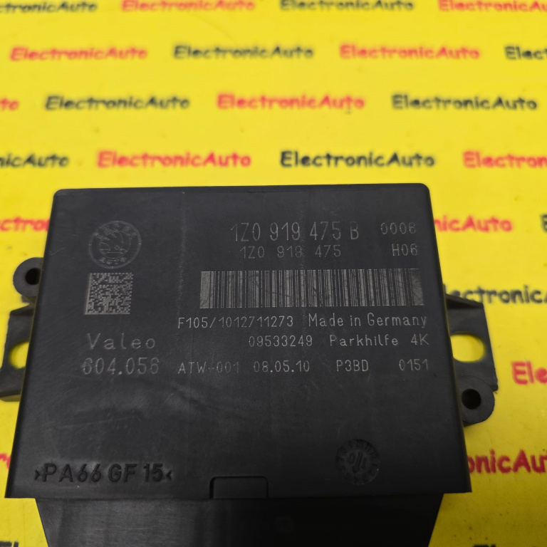 Calculator senzori de parcare Skoda Octavia,1Z0919475B, 1Z0919475,