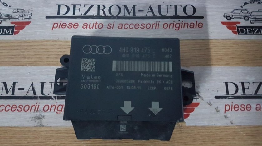 Calculator senzori parcare 4h0919475l audi a6 4g