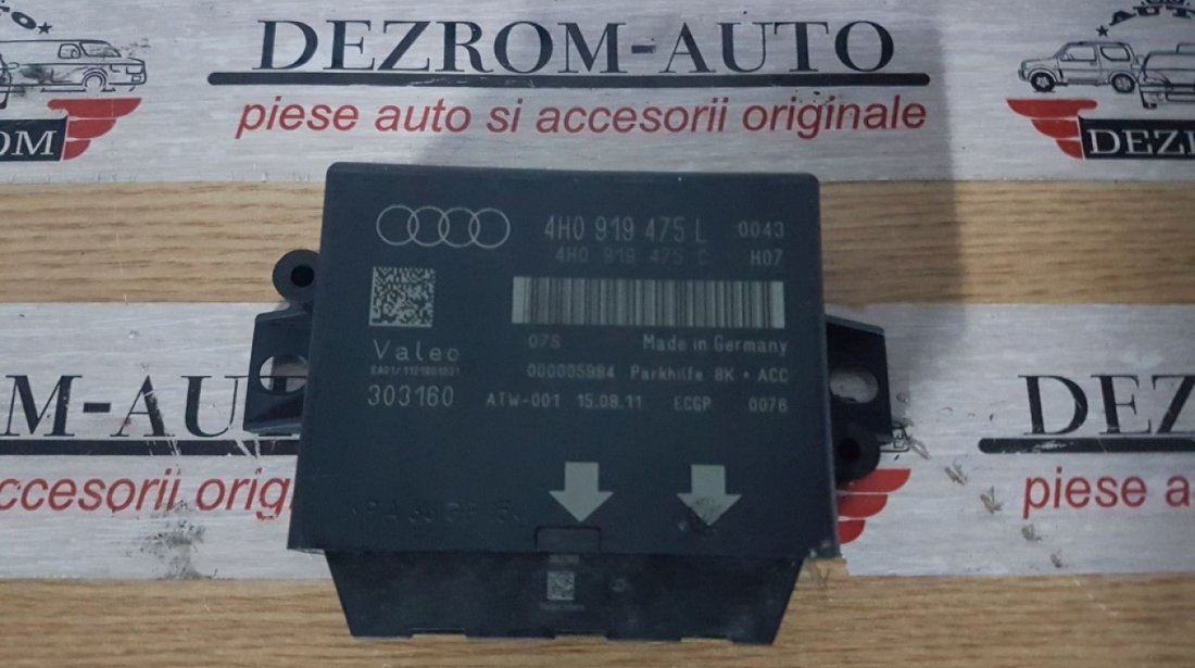 Calculator senzori parcare 4h0919475l audi a7 4g