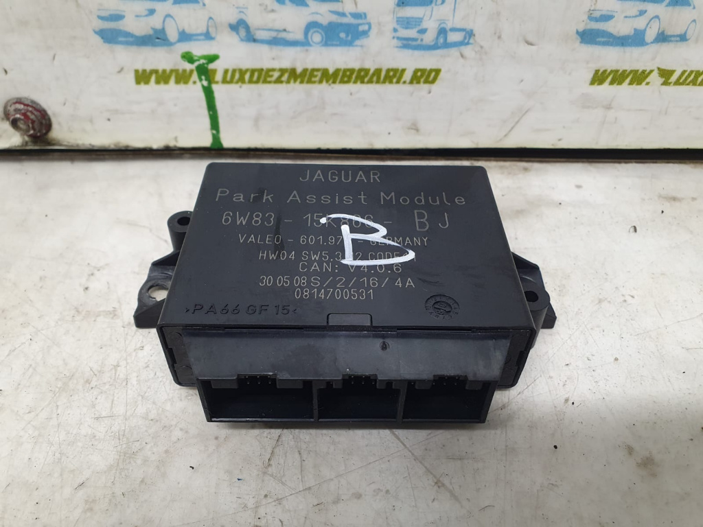 Calculator senzori parcare 6w83-15k866-bj Jaguar XF X250 [2007 - 2011] 2.7 TDV6 C2C40483