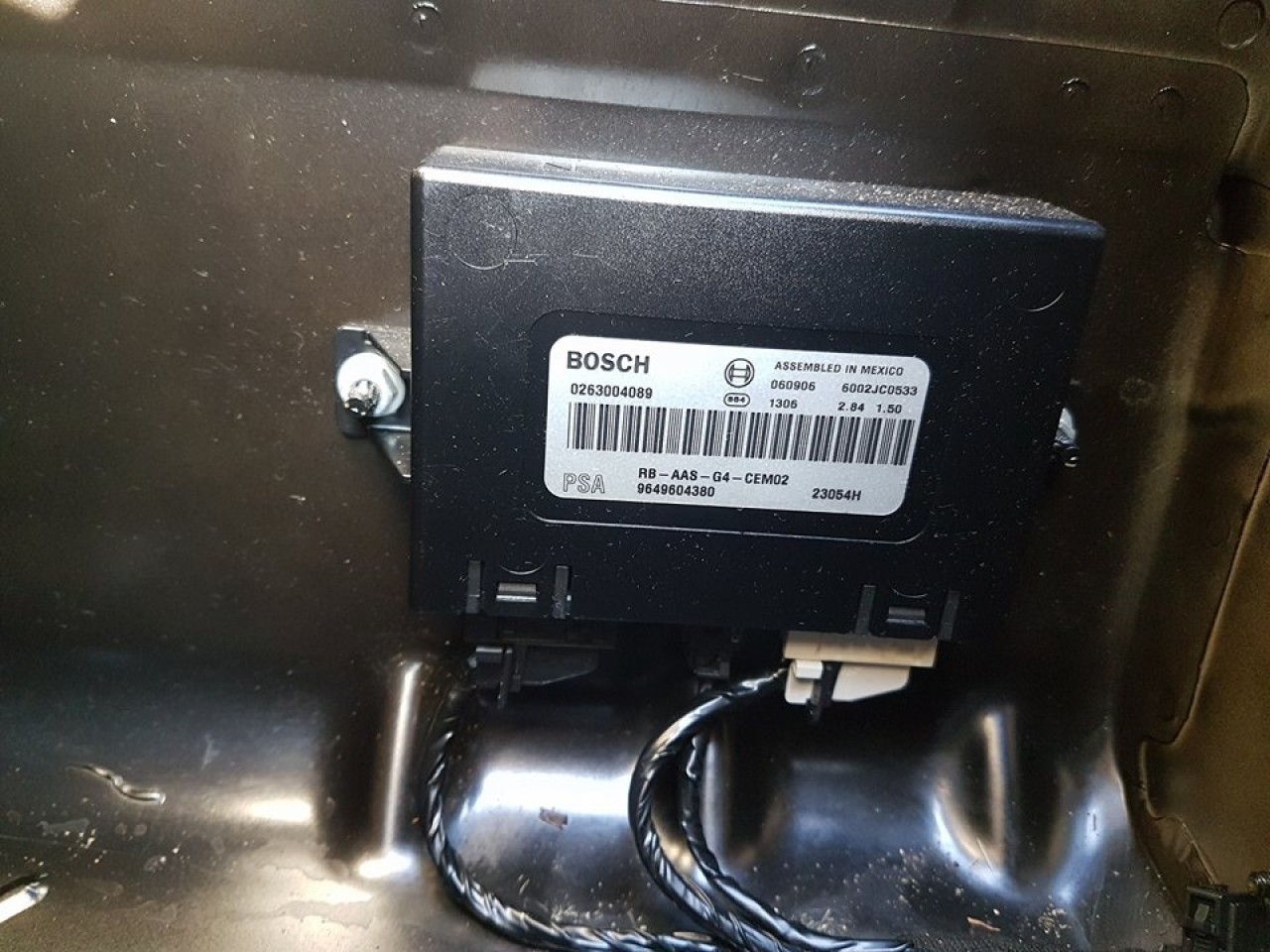 Calculator senzori parcare 9649604380 citroen c5 II
