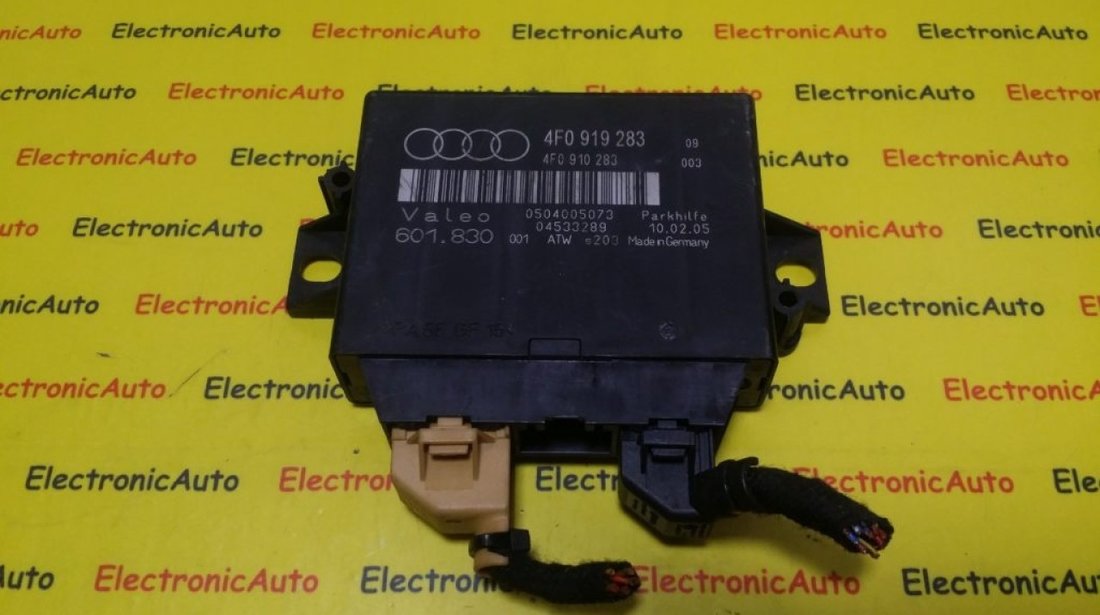 Calculator Senzori Parcare Audi, 4F0919283, 4F0910283
